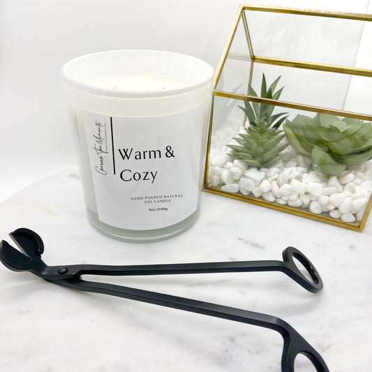 Warm & Cozy Natural Soy Candle