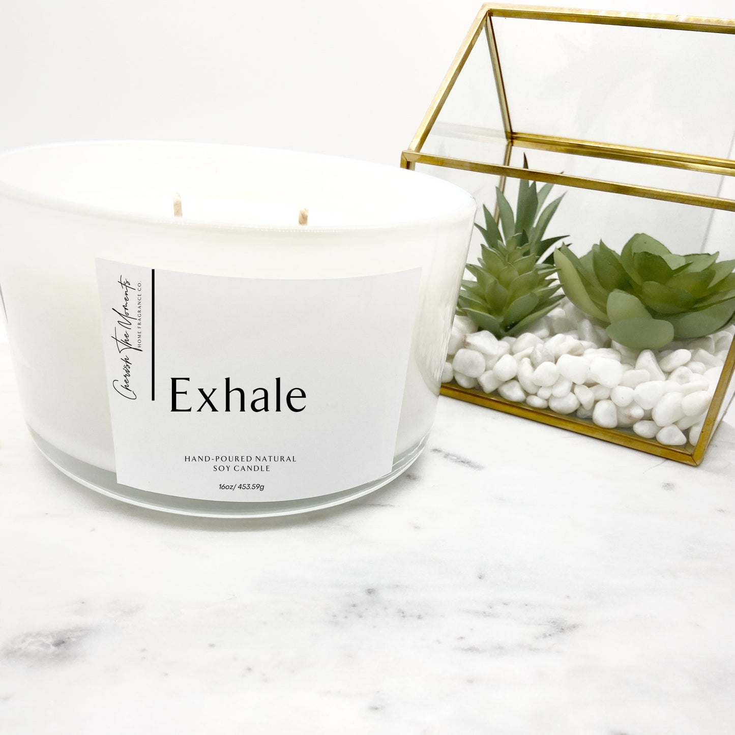 Exhale Natural Soy 3-Wick